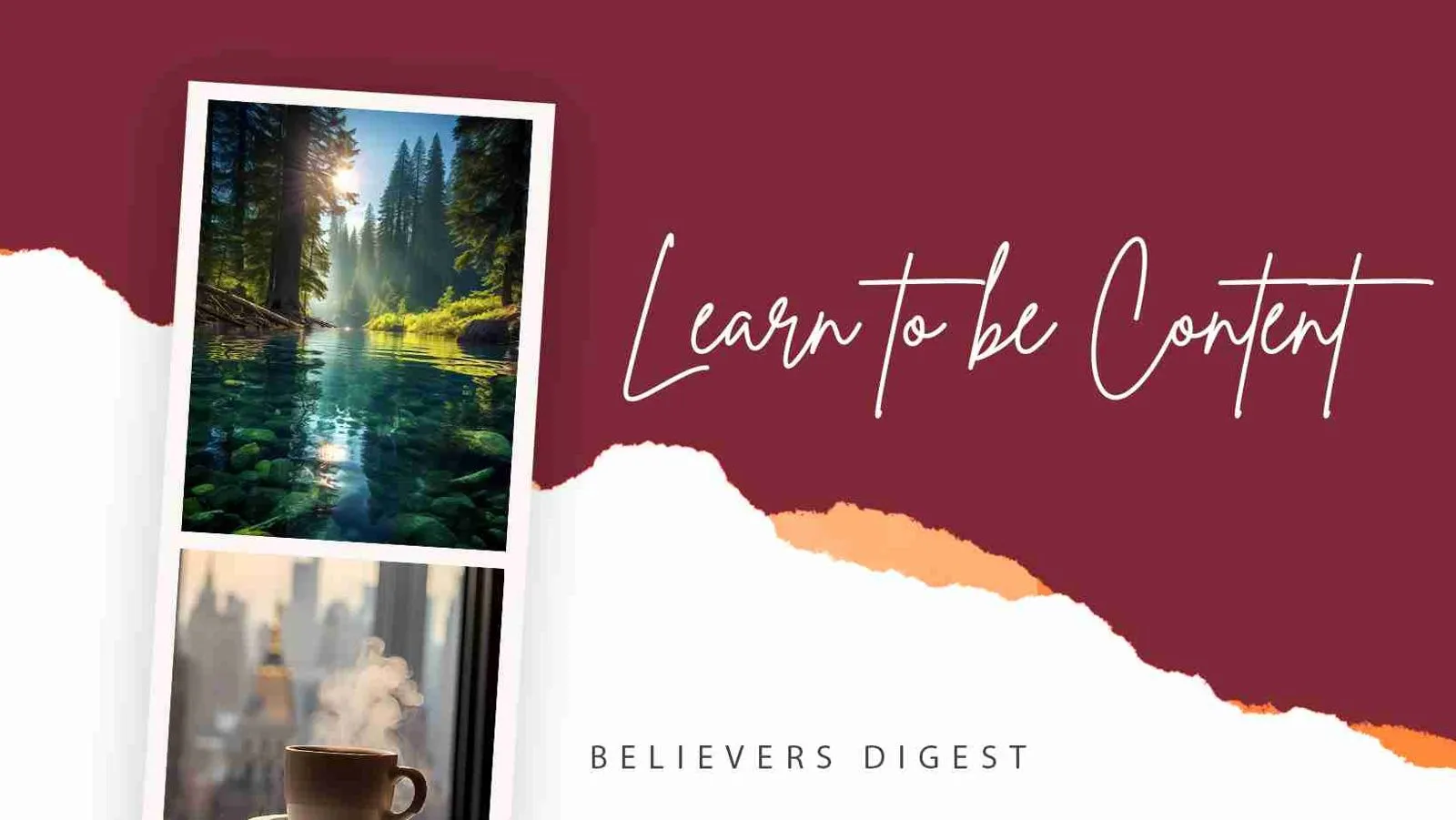 Learn To Be Content